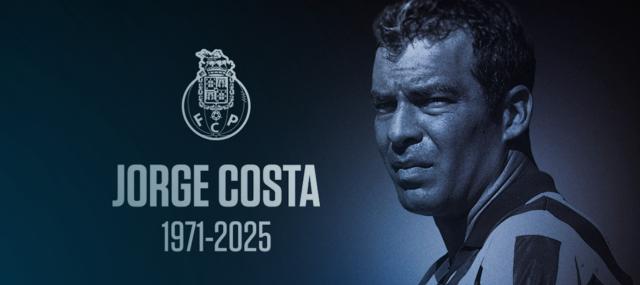 波尔图俱乐部发布讣告：总经理若热·科斯塔离世
